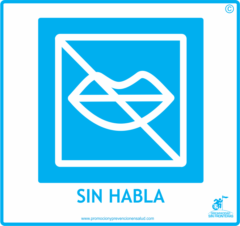 llogos discapacidades sin habla discapacidad sin fronteras